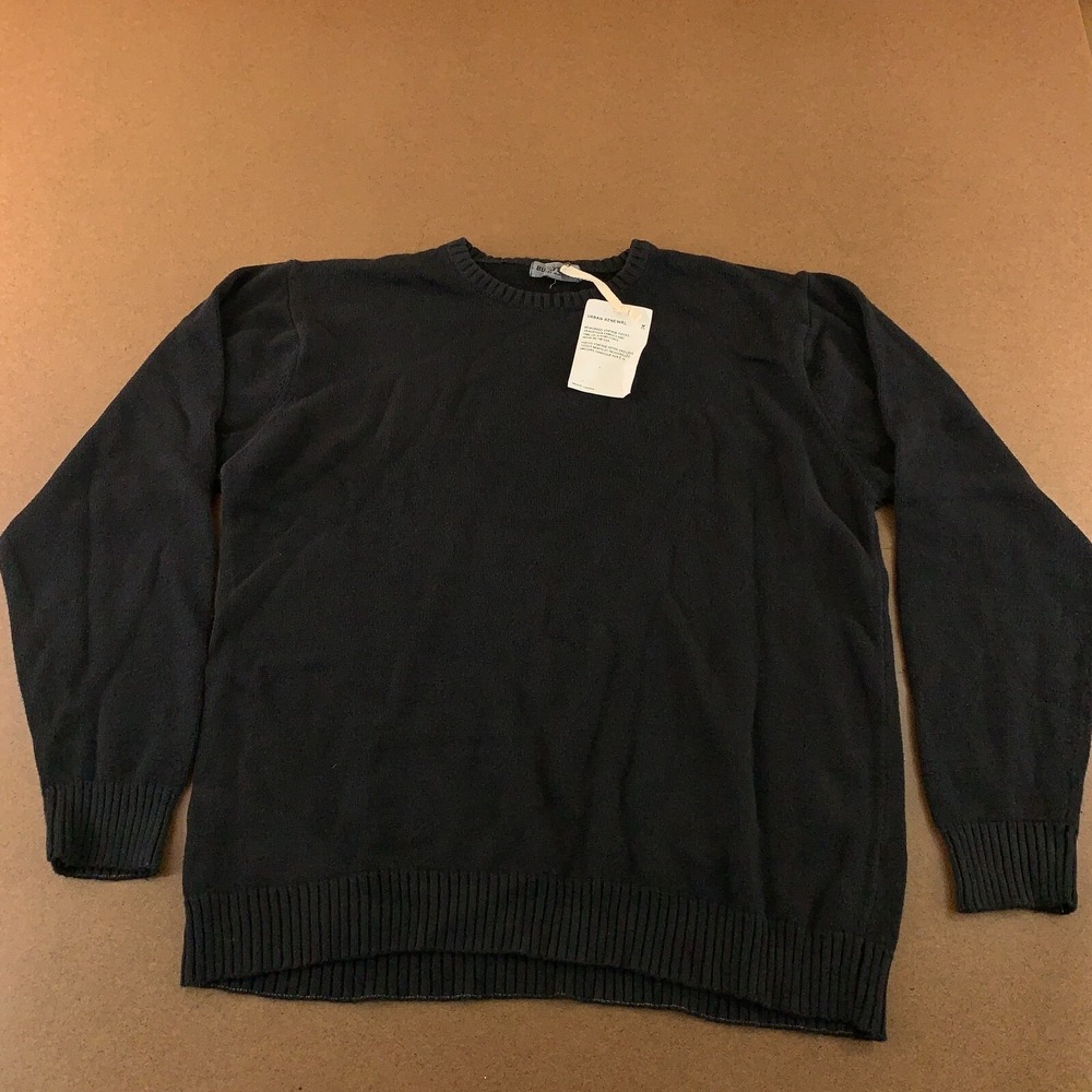 Urban Renewal Burrylane for Men Size XL Black Cotton Crew Neck Pullover Sweater